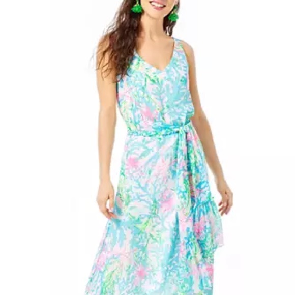 Lilly Pulitzer Dresses & Skirts - Lilly Pulitzer Lani Maxi Dress (Medium)